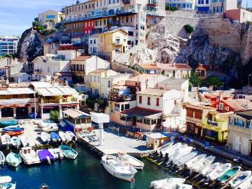 Vallon des Auffes, Marseille 7e Arrondissement, Marseille, Bouches-du-Rhône, Provence-Alpes-Côte dAzur