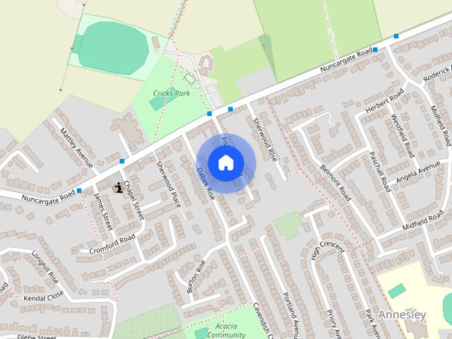 Fishers Street, Kirkby In Ashfield, NG17