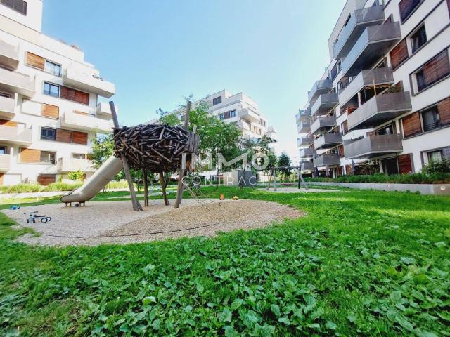 Fitness, Sauna, Garten & Gemeinschaftsraum im Haus/ Moderne 2 Zimmer Wohnung mit Balkon nahe U2 Aspernstraße