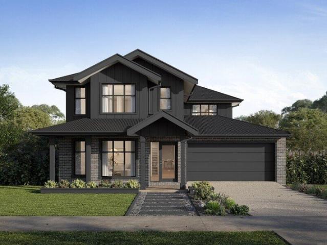 Fixed House and Land Package featuring the Greyson Dusk Facade