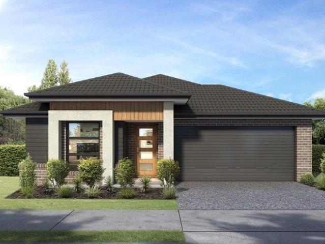 FIXED PRICE House & Land Package with a GUARANTEED 6 month Build | Toorak 24 Mk1 Design with Pompie Façade