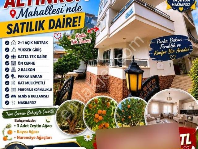 Fiyat Düştü ! Didim Altınkumda Katta Tek 2+1 Kelepir Daire