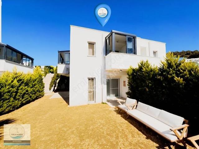 Foça Fotaş Club Mavi Sitesi'nde Müstakil Bahçeli 1+1 Villa House