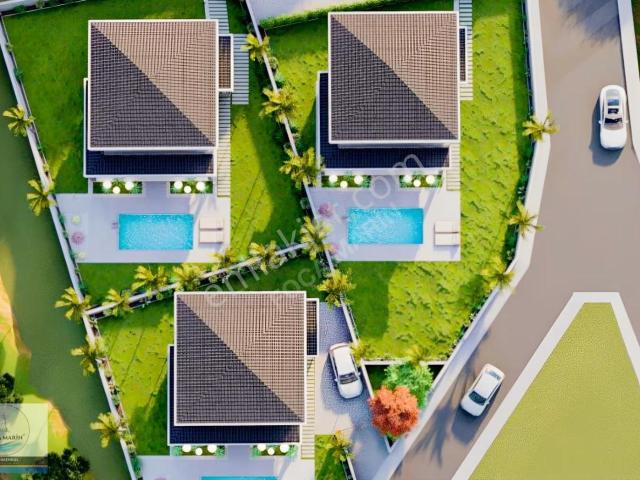 Foçaköy'de Deniz Manzaralı İnşaat Halinde 3+1 Dubleks Villa