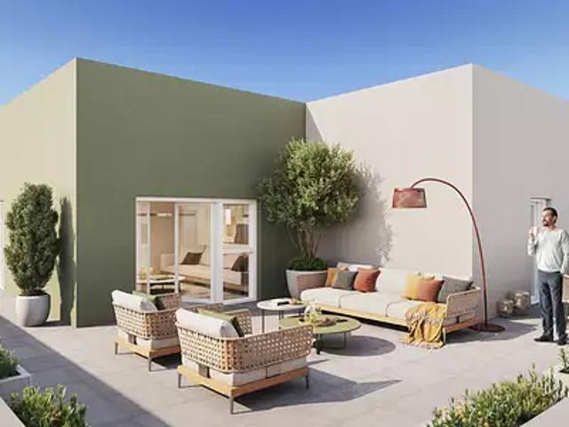 Fontaine lès Dijon 21121 Achat / Vente appartement neuf 3 pièces t3 jardin balcon