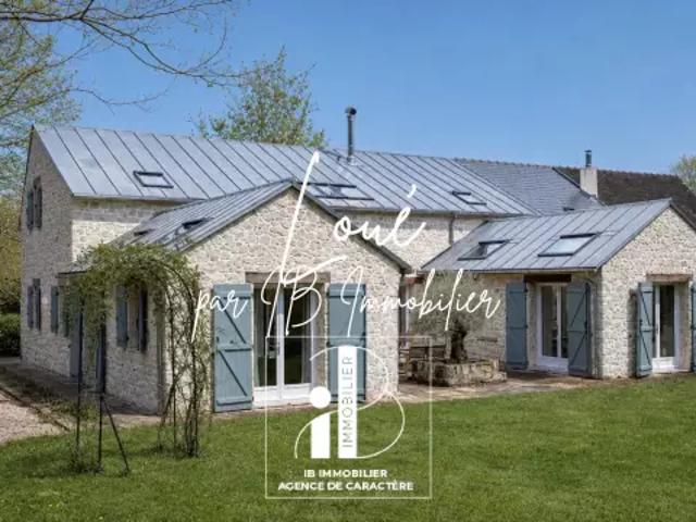 FONTainebleau 8KM BOURRON MARLOTTE Charming Village Renovated old house rented furnished, 185 m² garden