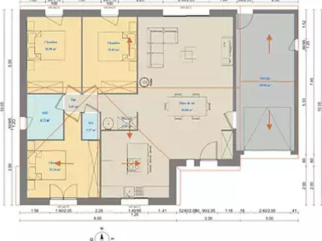 Fontenay Mauvoisin 78200 Programme neuf maison neuf à vendre 5 pièces