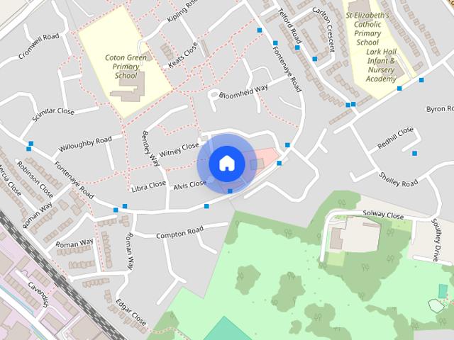 Fontenaye Road, Coton Green