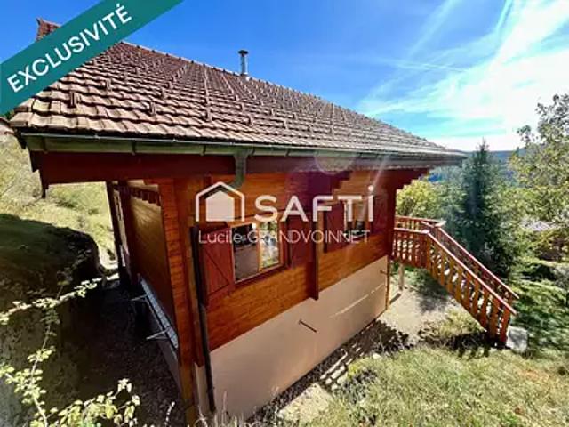 Foncine le Haut 39460 Achat / Vente maison 5 pièces t5 balcon parking