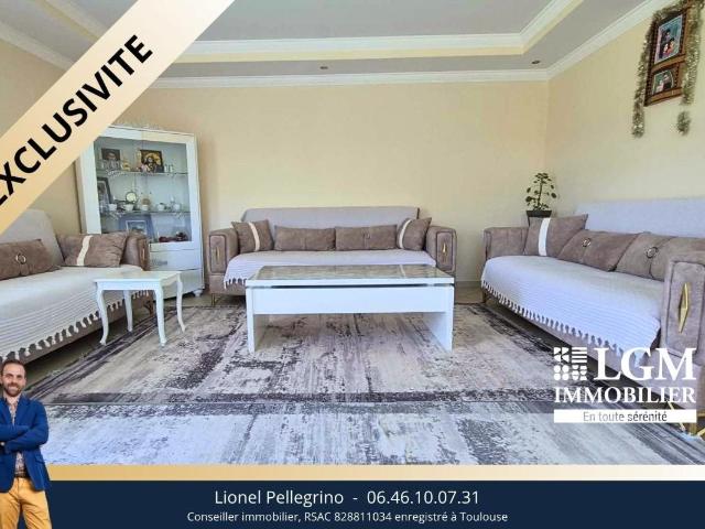 Fonsorbes, Centre Ville, Maison 5 pièces sur 610 m2 de terra. 136m² Fonsorbes