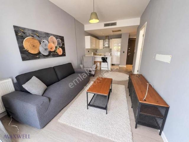 Folkart Time Eşyalı Kiralık 1+1 Bahçeli Şık Daire