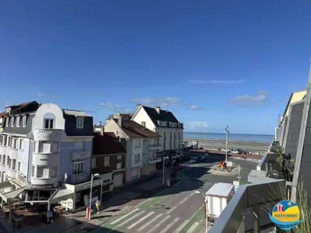 Fort Mahon Plage 80120 Achat / Vente appartement 3 pièces t3 au dernier étage parking