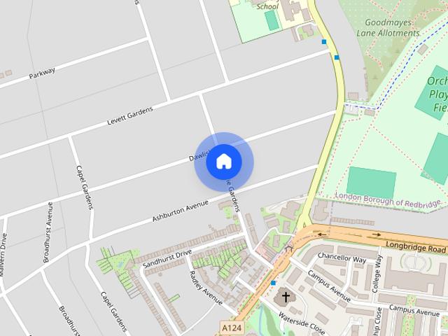 Forterie Gardens, Ilford, IG3
