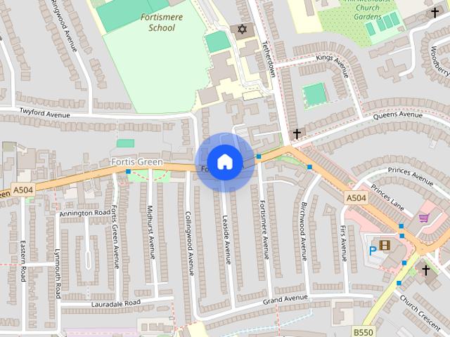 Fortis Green Avenue, Muswell Hill, London