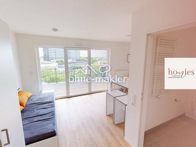 FOR STUDENTS ONLY: Modernes 1 Zimmer Apartment mit EBK und ALL IN MIETE in Ottensen