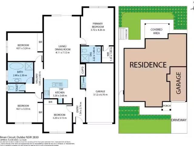 Charming 4 BR 4 Bellman Circuit, DUBBO Townhouse for rent Lis.
