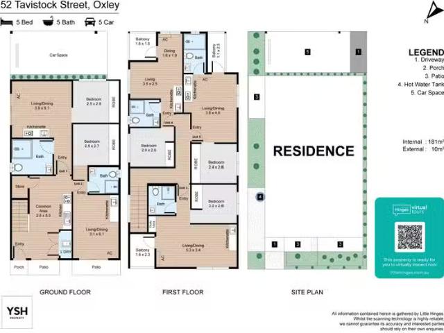 Cozy 5/52 Tavistock St, Oxley QLD 4075