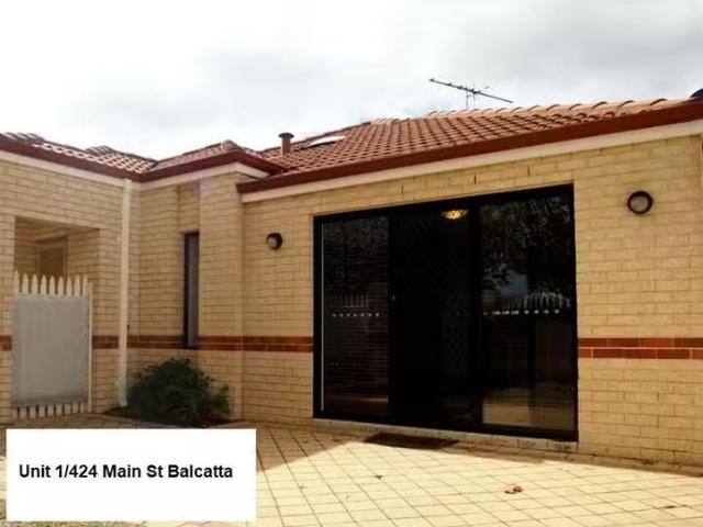 Just in! 1/424 Main Street, Balcatta, WA 6021