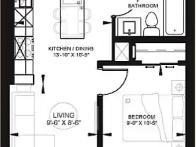 For Rent 1 Bedroom Condo Calgary AB DS105643165