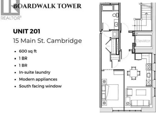 For Rent 1 Bedroom Apartment Cambridge ON DS105378587