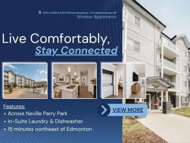 For Rent 1 Bedroom Apartment Fort Saskatchewan AB DS103424126