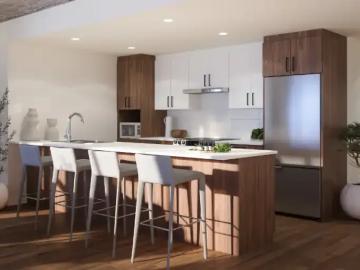 Apartment for rent in Longueuil - Fireplace