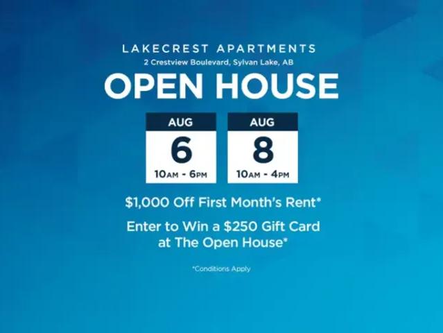 For Rent 1 Bedroom Apartment Sylvan Lake AB DS104840558