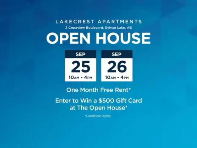 For Rent 1 Bedroom Apartment Sylvan Lake AB DS105623040