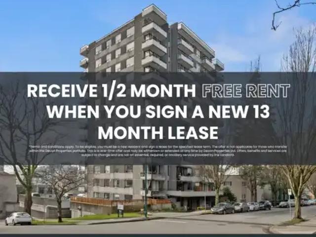 For Rent 1 Bedroom Apartment Vancouver BC DS105377857
