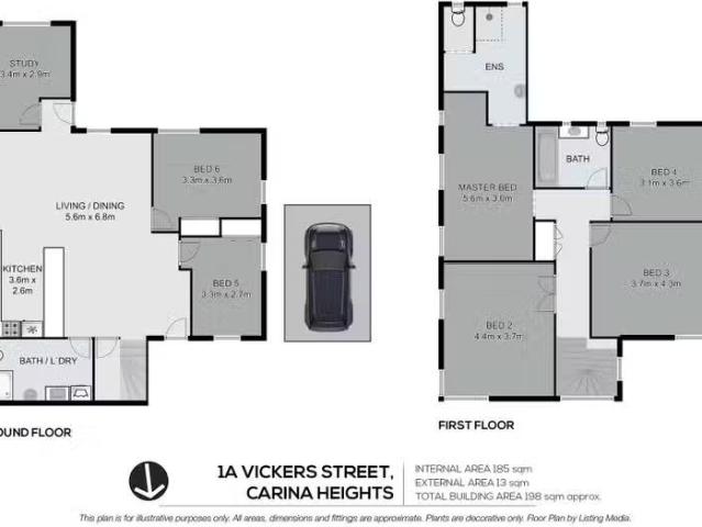 Charming 1A Vickers Street, Carina Heights QLD 4152