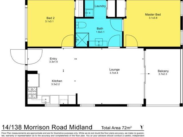 For Rent 2 Bedroom Apartment Midland WA DS105972178