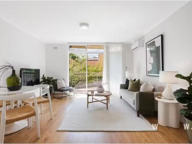 Cozy 2 BR 5/78 Hampden Road, Russell Lea Apartment for rent L.
