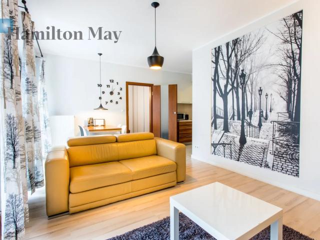 For rent 2 rooms with balcony and parking space in the underground garage