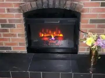 Downtown Edmonton, Edmonton, Alberta - Fireplace