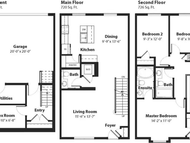 For Rent 3 Bedroom Townhouse Edmonton AB DS104991625