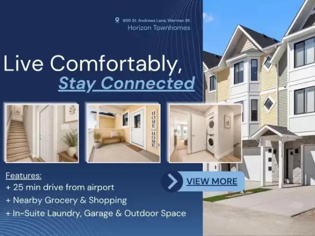 For Rent 3 Bedroom Townhouse Warman SK DLS103958091