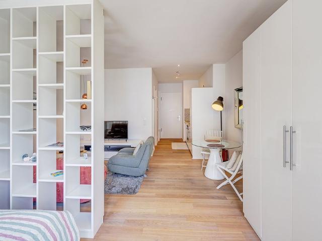 For rent: Bright city apartment with open sleeping area
