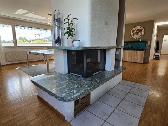 For rent in Delémont, superb penthouse of 6 rooms with 1 large terrace