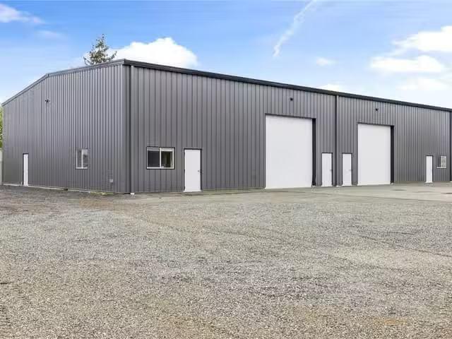 Just in! Industrial for lease in Errington, 1486 Springhill Rd.