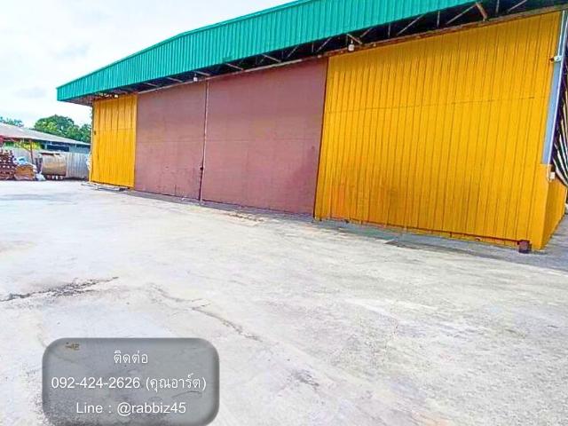 [FOR RENT] โกดัง โรงงานสร้างใหม่ 600 ตร.ม. | ติดถนนใหญ่ บางปะอิน