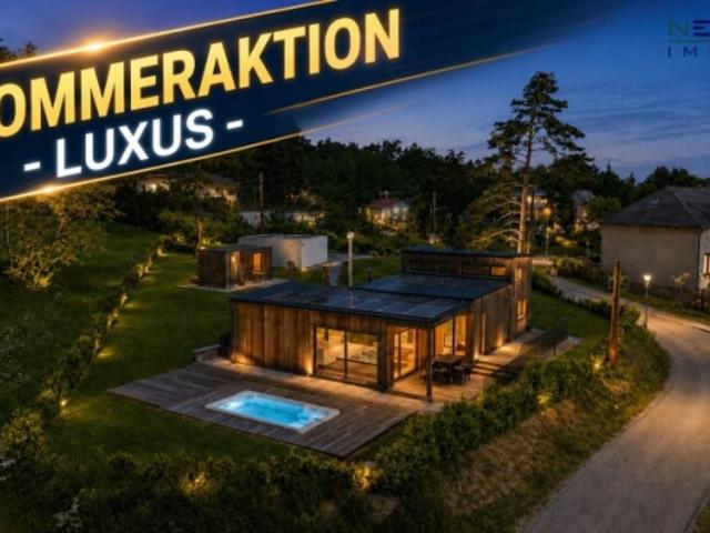 Forchtenstein – Ein besonderer Rückzugsort im Grünen auf 1.654 m², Whirl, Swimpool, Sauna und beeindruckendem Weitblick