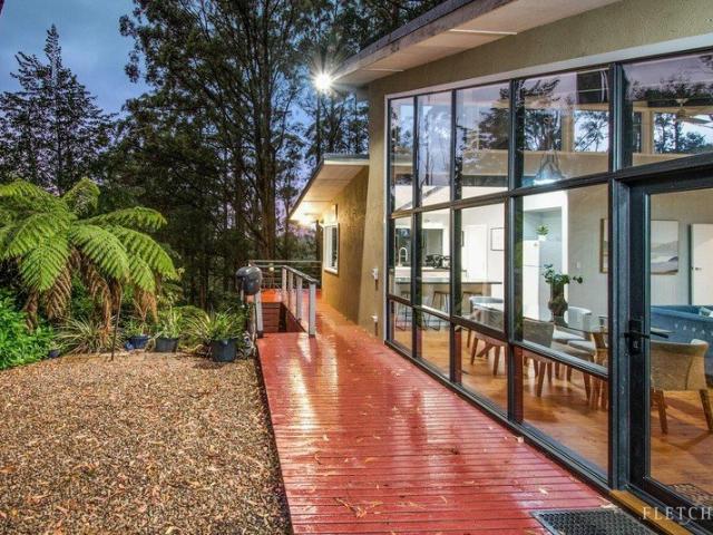 Forest Dreaming Mid Century Home Set Amongst The Forest