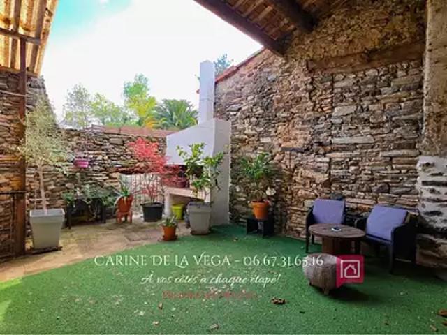 Fos 34320 Achat / Vente maison 6 pièces t6 terrasse cave