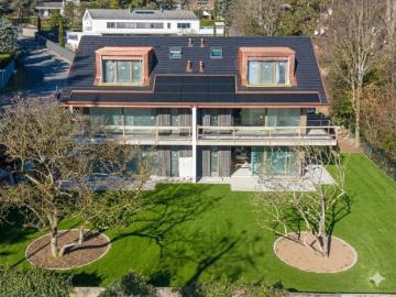 Founex: magnifique villa jumelle neuve à deux pas du lac Comptoir Immobilier
