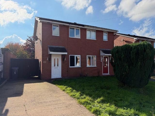 Fountain Drive, St Georges, Telford 2 bed semi detached house to rent £875 pcm £202 pw