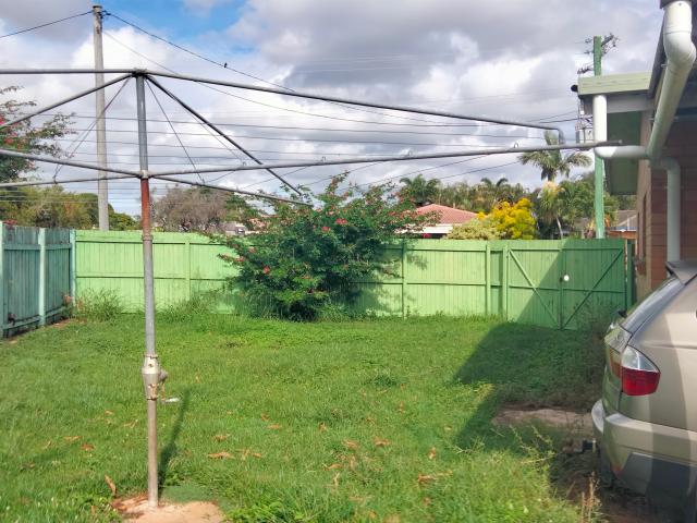 Four bedroom one bathroom double garage brick on cnr block kepnock