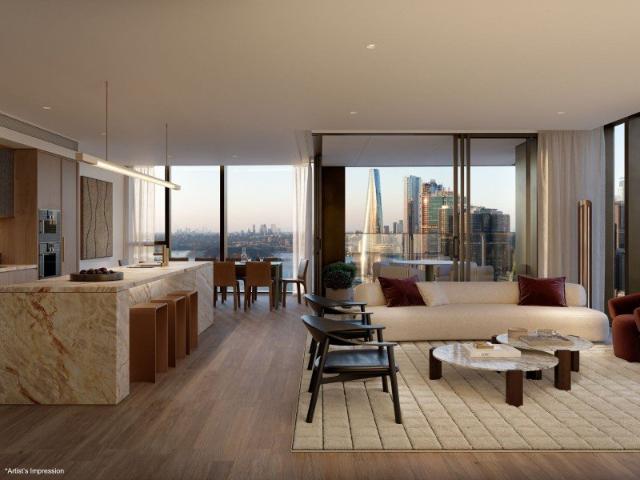 Four bedroom luxury on Darling Harbour waterfront with North Easterly views