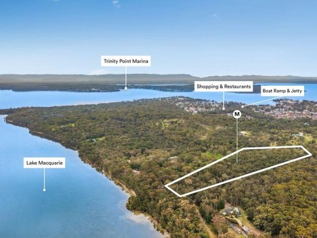 Four hectares of Lake Macquarie reserve waterfront