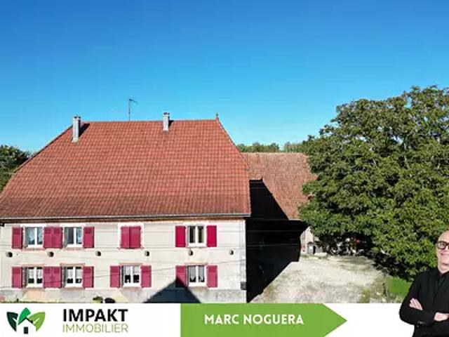 Foussemagne 90150 Achat / Vente maison 7 pièces t7 terrasse parking