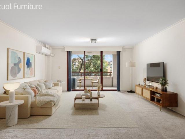 Flowing over sized two bedroom apartment